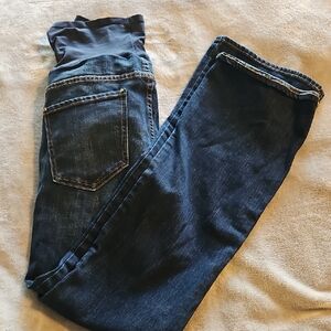 Old Navy Dark Blue Straight Leg Jeans